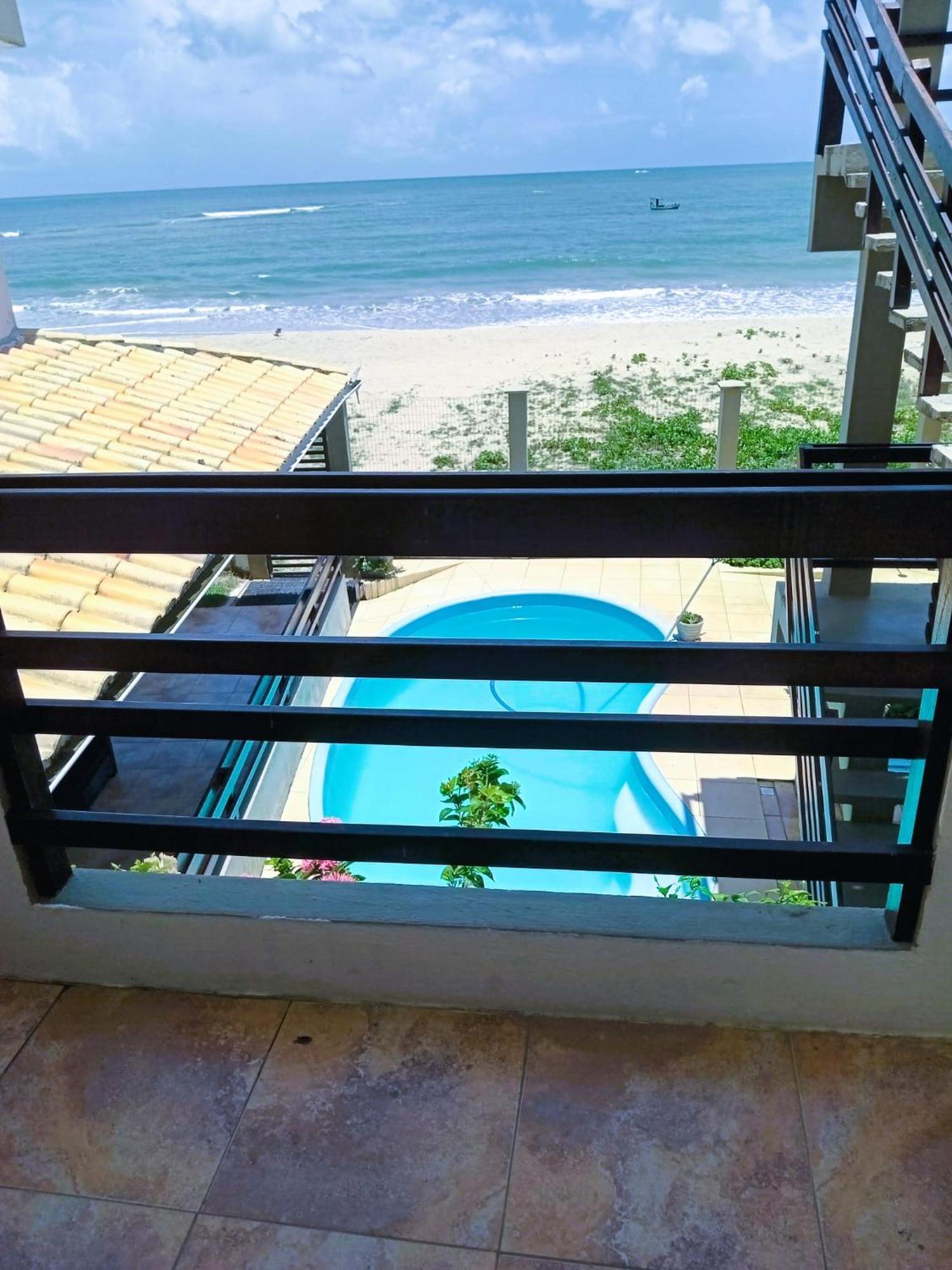 Pousada Na Beira Do Mar Баия-да-Трайсан Экстерьер фото
