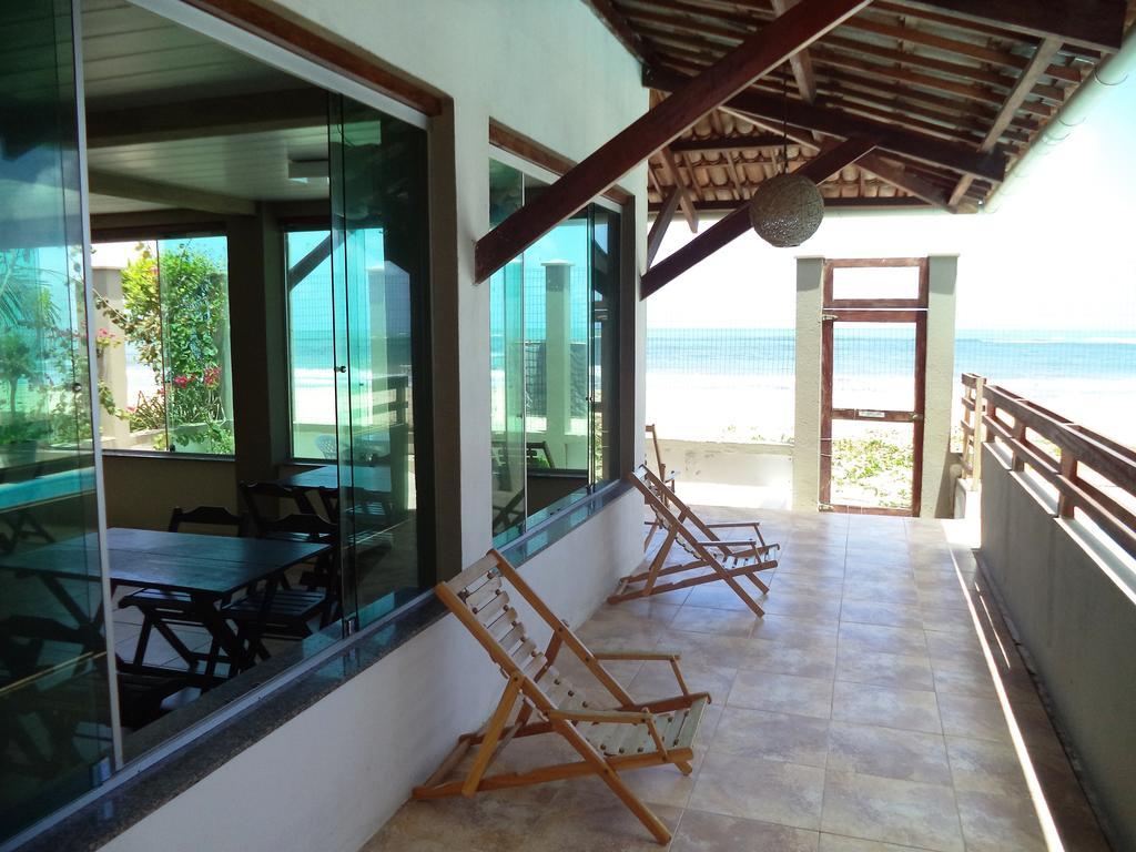 Pousada Na Beira Do Mar Баия-да-Трайсан Экстерьер фото